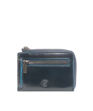 PIQUADRO BLUE SQUARE &Eacute;tui &agrave; cl&eacute;s en cuir bleu - Porte-cl&eacute;s - 2