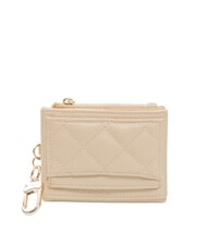 GUESS 4G LOGO Porte-cartes avec mousqueton pour cl&eacute;s taupe - Portefeuilles Femme - 3