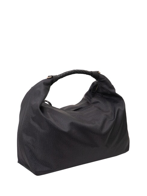 PLIE sac hobo moyen noir fonc&eacute; - Sacs pour Femme