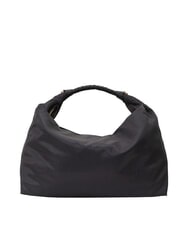 BORBONESE PLIE sac hobo moyen noir fonc&eacute; - Sacs pour Femme - 3