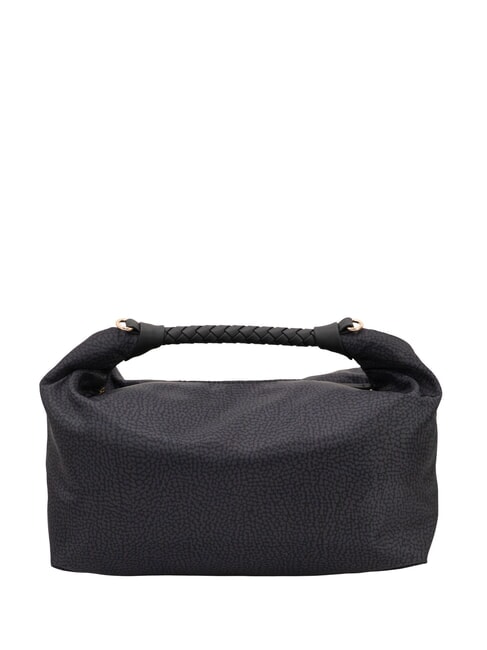 PLIE Sac bandouli&egrave;re Hobo noir fonc&eacute; - Sacs pour Femme