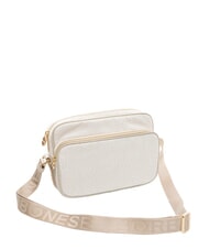 BORBONESE CAMERA CASE MEDIA ECO LINE Sac &agrave; bandouli&egrave;re coton blanc - Sacs pour Femme - 2