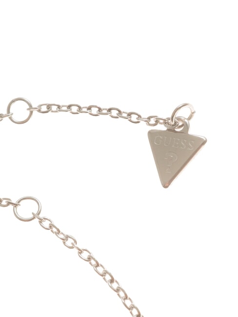 LOVE Collier &agrave; breloques circulaires ARGENT - Colliers