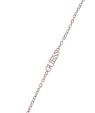 GUESS LOVE Collier &agrave; breloques circulaires ARGENT - Colliers - 4