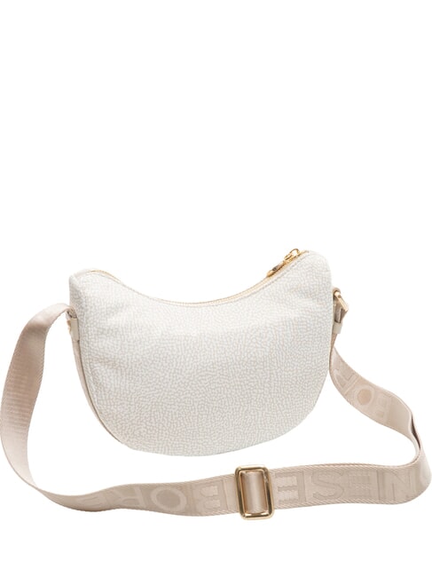 HOBO LUNA MINI ECO LINE Sac d'&eacute;paule coton blanc - Sacs pour Femme
