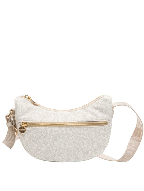 HOBO LUNA MINI ECO LINE Sac d'&eacute;paule coton blanc - Sacs pour Femme
