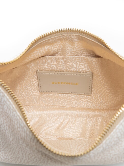 HOBO LUNA MINI ECO LINE Sac d'&eacute;paule coton blanc - Sacs pour Femme