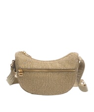 BORBONESE HOBO LUNA MINI ECO LINE Sac d'&eacute;paule olive - Sacs pour Femme - 3