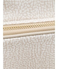 BORBONESE CAMERA CASE SMALL ECO LINE  Sac d'&eacute;paule coton blanc - Sacs pour Femme - 3