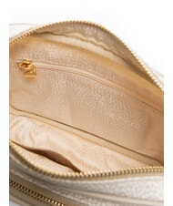 BORBONESE CAMERA CASE SMALL ECO LINE  Sac d'&eacute;paule coton blanc - Sacs pour Femme - 5