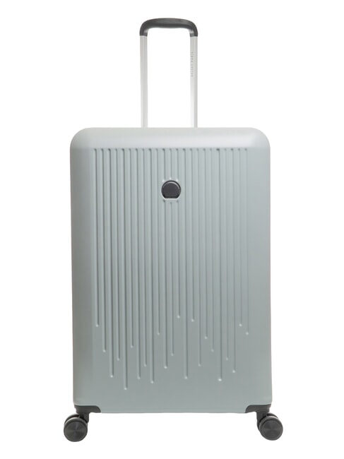 CHRISTINE EU Ensemble cabine + trolley moyen + grand ARGENT - Ensemble Valises