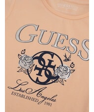 GUESS KIDS T-shirt &agrave; manches courtes rose b&eacute;at - Tee-shirt enfant - 3