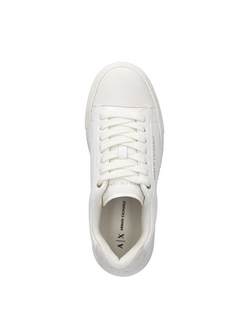 A|X Court Baskets blanc cass&eacute; - Chaussures Femme