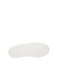 ARMANI EXCHANGE A|X Court Baskets blanc cass&eacute; - Chaussures Femme - 5