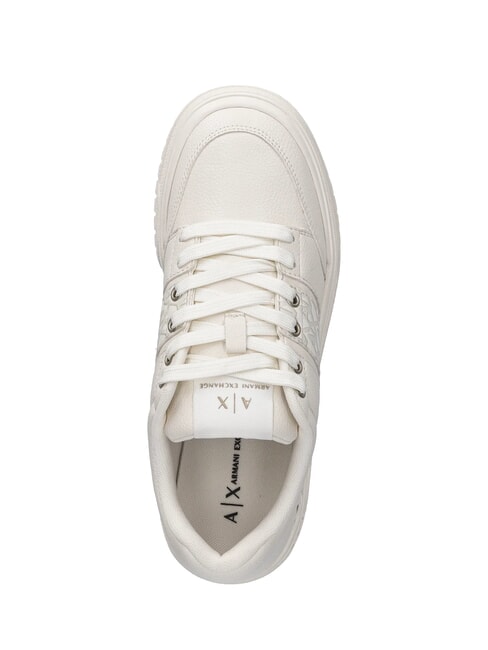 A|X LOGO Baskets blanc cass&eacute; - Chaussures Femme