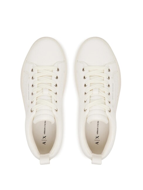 KURT MINI-TUMBLED  baskets compens&eacute;es de 5 cm blanc cass&eacute; - Chaussures Femme