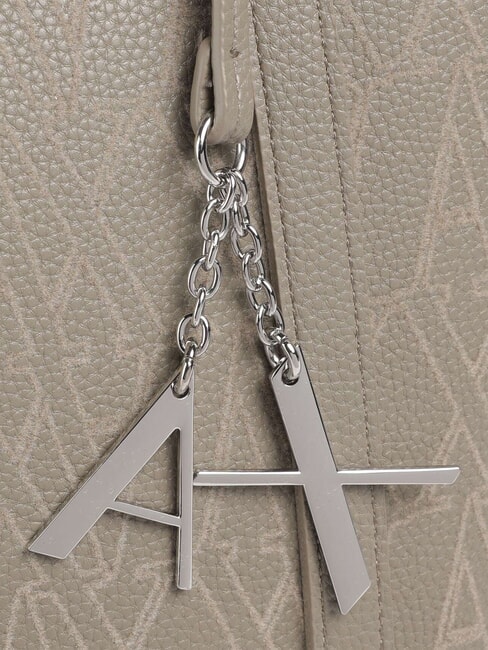 A|X SHOPPING sac &agrave; bandouli&egrave;re bar brun - Sacs pour Femme