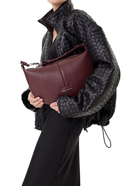 LIZ PEBBLE Grand sac &agrave; bandouli&egrave;re hobo rainure - Sacs pour Femme