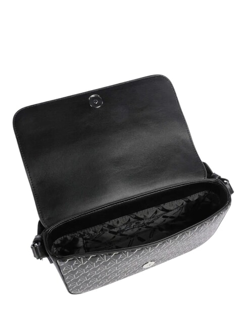 WAVE MONOGRAM sac bandouli&egrave;re noir / noir - Sacs pour Femme