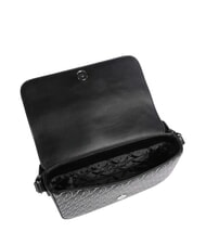 ARMANI EXCHANGE WAVE MONOGRAM sac bandouli&egrave;re noir / noir - Sacs pour Femme - 3