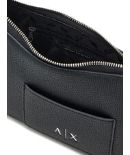 ARMANI EXCHANGE A|X Chain  Petit sac bandouli&egrave;re noir - Sacs pour Femme - 4