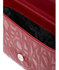 ARMANI EXCHANGE A|X PAINT Mini sac bandouli&egrave;re dahlia rouge - Sacs pour Femme - 4