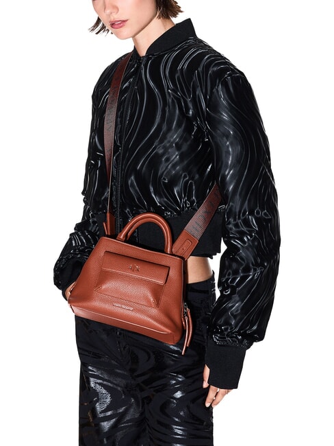 A|X  Mini sac &agrave; main avec bandouli&egrave;re coquille de noix de coco - Sacs pour Femme