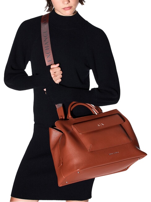 NICOLE Sac &agrave; main avec poche et bandouli&egrave;re coquille de noix de coco - Sacs pour Femme