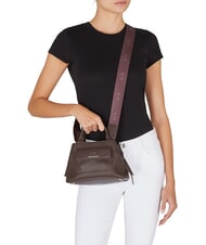 ARMANI EXCHANGE A|X  Mini sac &agrave; main avec bandouli&egrave;re fudge chaud - Sacs pour Femme - 4