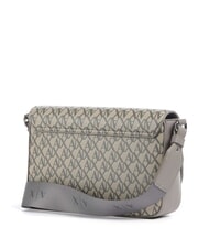 ARMANI EXCHANGE WAVE MONOGRAM sac bandouli&egrave;re sable sonore / basse brune - Sacs pour Femme - 2