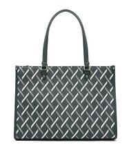 ARMANI EXCHANGE A|X LOGO ALL OVER Sac bandouli&egrave;re, avec bandouli&egrave;re battre vert / battre vert - Sacs pour Femme - 3