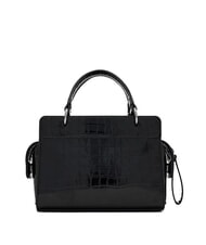 ARMANI EXCHANGE A|X CROCO Micro sac &agrave; main, avec bandouli&egrave;re noir - Sacs pour Femme - 3
