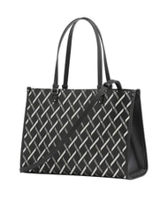 ARMANI EXCHANGE A|X LOGO ALL OVER Sac bandouli&egrave;re, avec bandouli&egrave;re - Sacs pour Femme