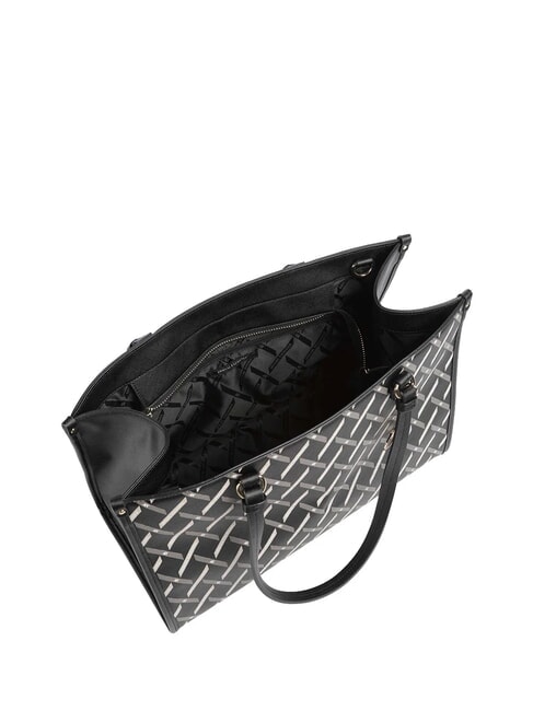 A|X LOGO ALL OVER Sac bandouli&egrave;re, avec bandouli&egrave;re noir / noir - Sacs pour Femme