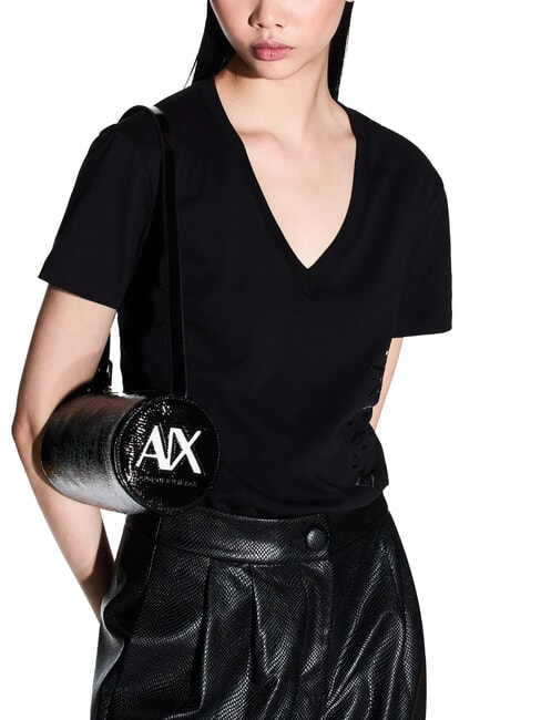 A|X PAINT Mini sac bandouli&egrave;re noir - Sacs pour Femme