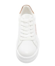 LOVE MOSCHINO ECLIPSE 50 Baskets en cuir blanc/cuir - Chaussures Femme - 3