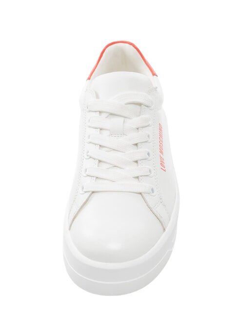 ECLIPSE 50 Baskets en cuir blanc/rouge - Chaussures Femme