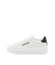 LOVE MOSCHINO ECLIPSE 50 Baskets en cuir - Chaussures Femme