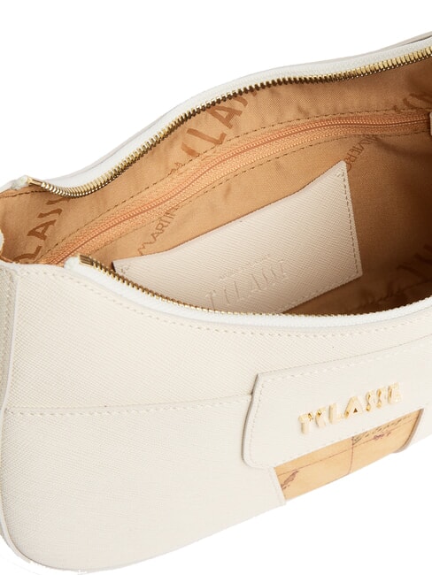 BLOO CITY Sac bandouli&egrave;re en forme de croissant Ivoire - Sacs pour Femme