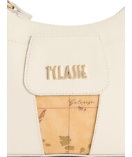 ALVIERO MARTINI PRIMA CLASSE BLOO CITY Sac bandouli&egrave;re en forme de croissant Ivoire - Sacs pour Femme - 3