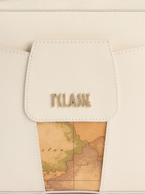 BLOO CITY Sac bandouli&egrave;re de reporter Ivoire - Sacs pour Femme