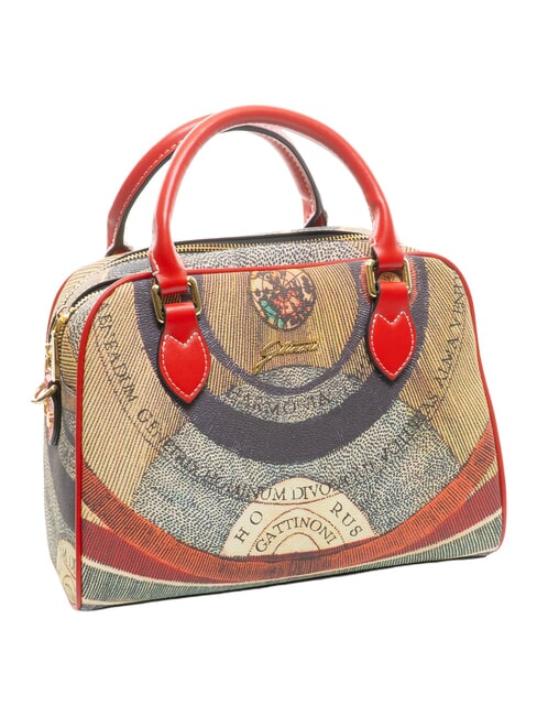 PLANETARIUM Sac d&ocirc;me moyen avec bandouli&egrave;re classique/corail - Sacs pour Femme