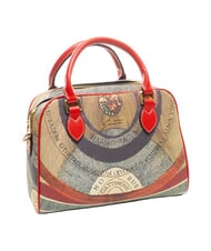 GATTINONI PLANETARIUM Sac d&ocirc;me moyen avec bandouli&egrave;re classique/corail - Sacs pour Femme - 2