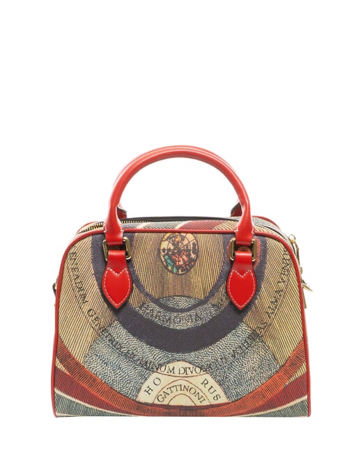 PLANETARIUM Sac d&ocirc;me moyen avec bandouli&egrave;re classique/corail - Sacs pour Femme