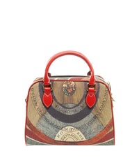 GATTINONI PLANETARIUM Sac d&ocirc;me moyen avec bandouli&egrave;re classique/corail - Sacs pour Femme - 4