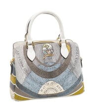 GATTINONI PLANETARIUM Sac &agrave; main moyen avec bandouli&egrave;re lune/blanc - Sacs pour Femme - 2