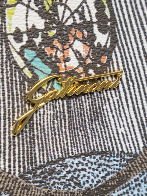 PLANETARIUM Sac &agrave; main moyen avec bandouli&egrave;re lune/blanc - Sacs pour Femme