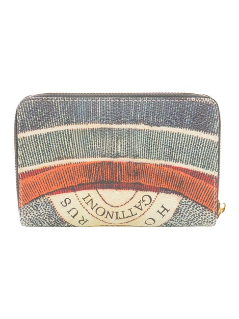 PLANETARIUM Portefeuille porte-monnaie de taille moyenne classique/corail - Portefeuilles Femme