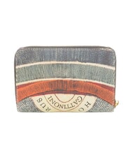 GATTINONI PLANETARIUM Portefeuille porte-monnaie de taille moyenne classique/corail - Portefeuilles Femme - 3
