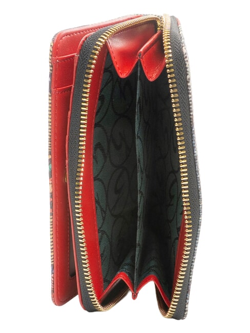 PLANETARIUM Portefeuille porte-monnaie de taille moyenne classique/corail - Portefeuilles Femme